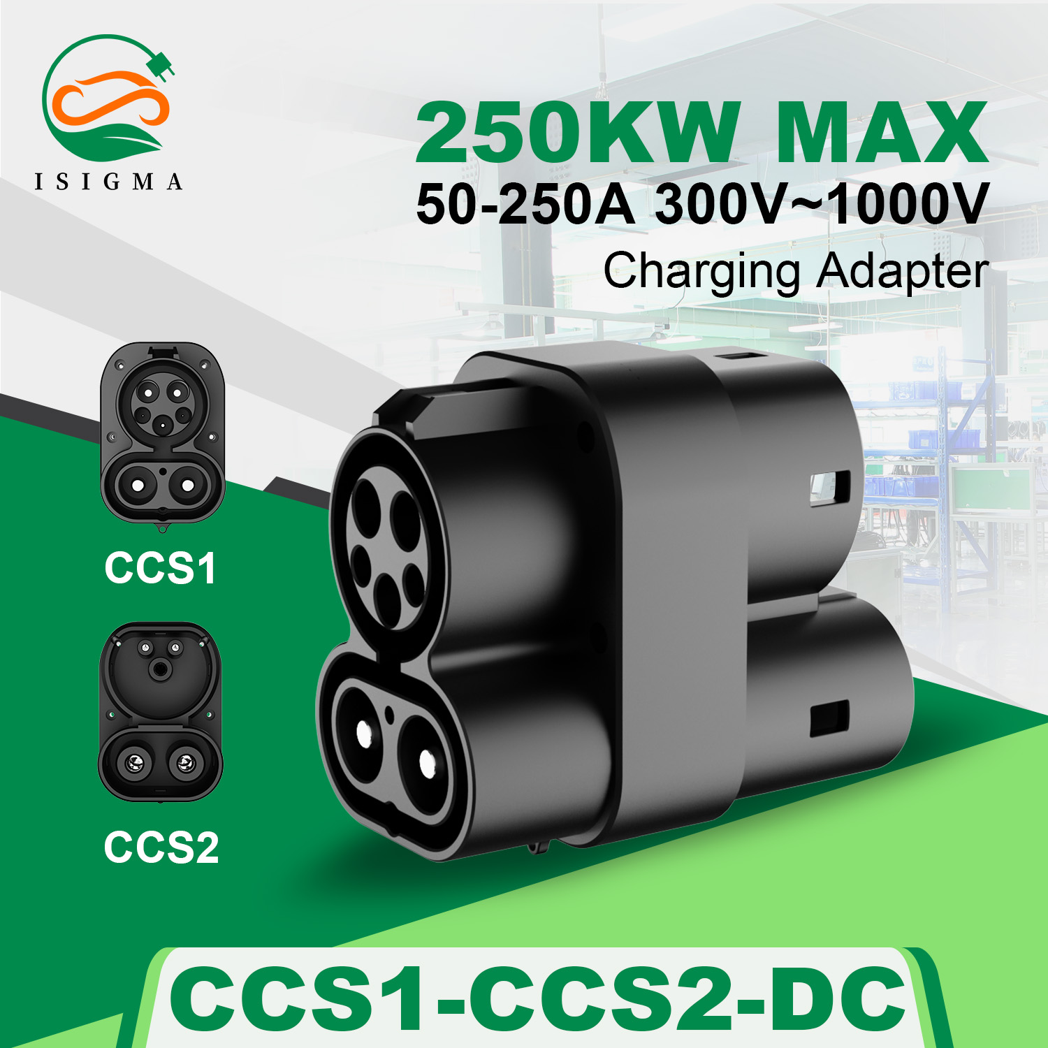 CCS1 to CCS2 Adapter DC to DC  - огляд і ціна Ev Charging Cable