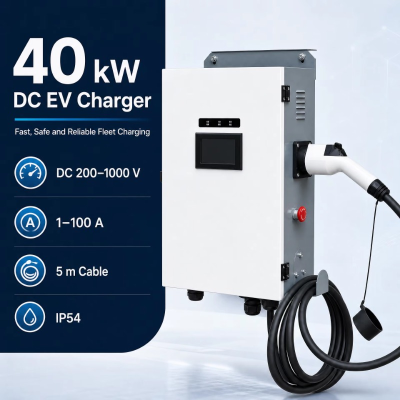 Floor-mounted Charging Station - огляд і ціна Fast Ev Charger