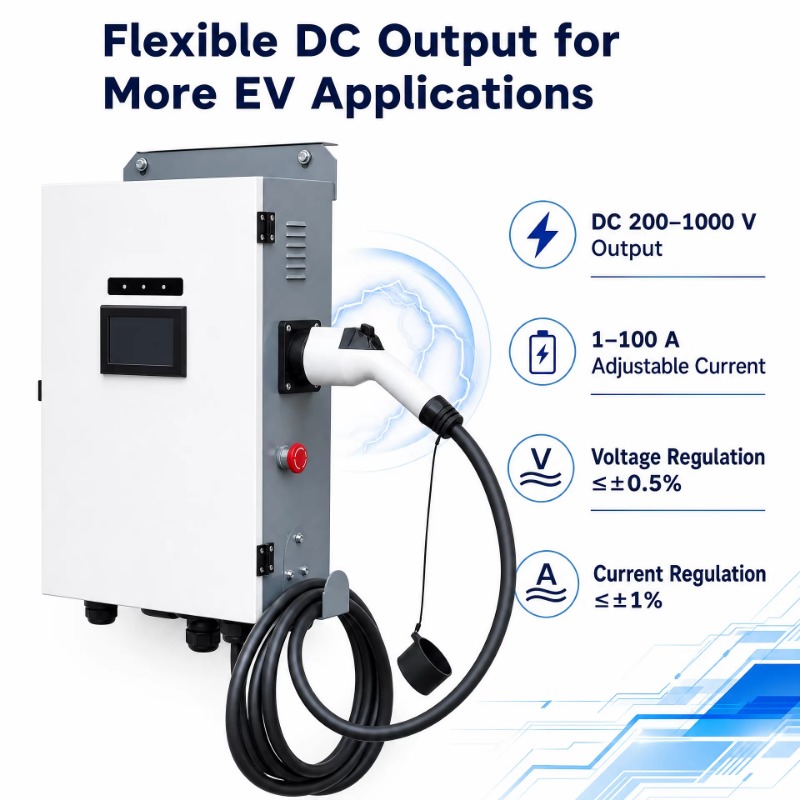 Floor-mounted Charging Station - огляд і ціна Fast Ev Charger