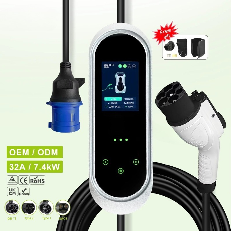 Portable EV Charger GB/T High  - огляд і ціна Portable Ev Charger