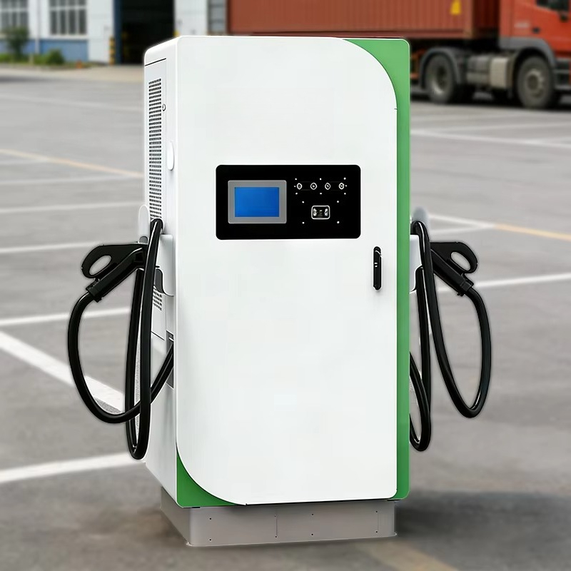 60kw  CCS2+CHAdeMO OCPP Fast C - огляд і ціна Ev Charging Pile