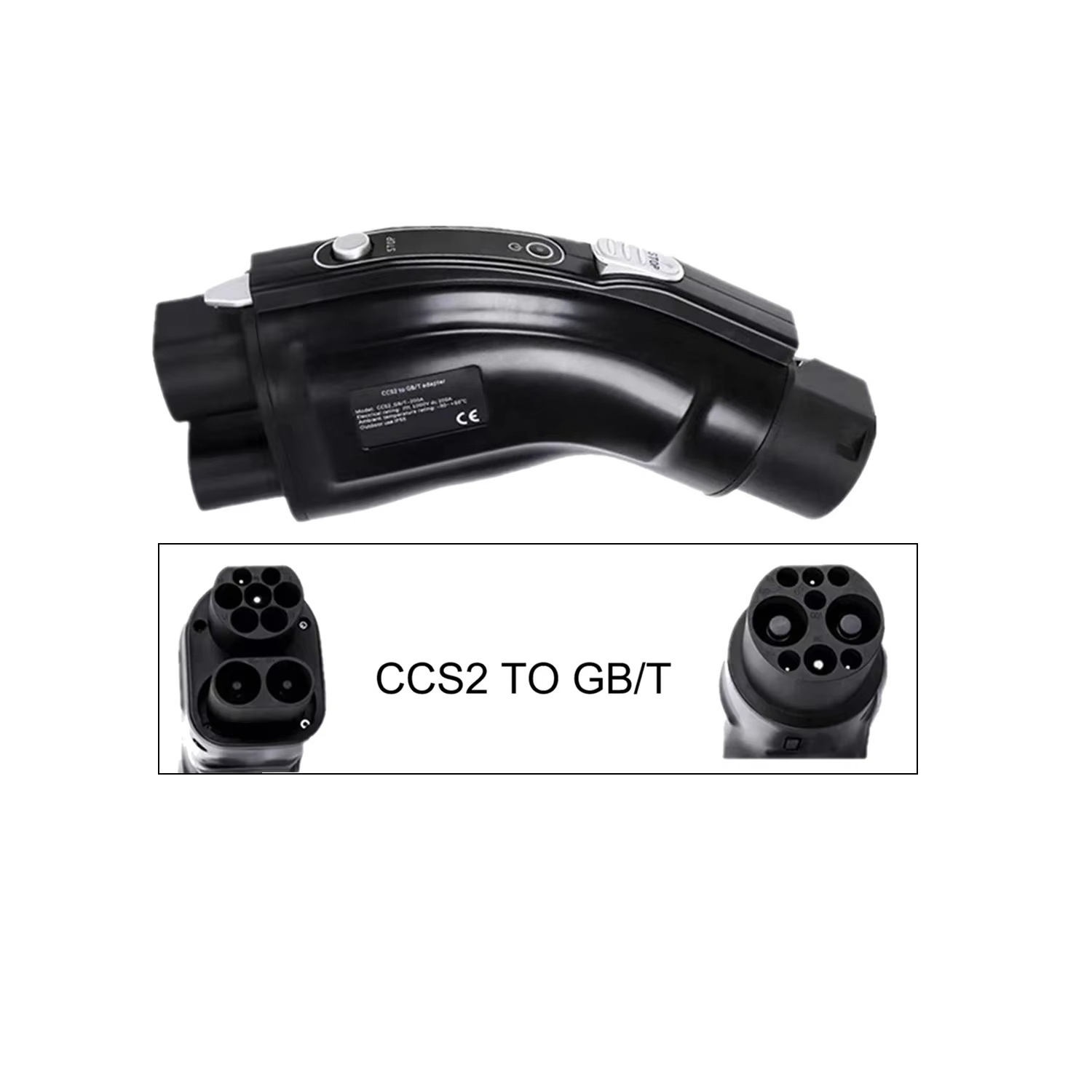 Applicable to New 200A Electri - огляд і ціна Gb/T To Ccs2 200A Fast Charging Adapter
